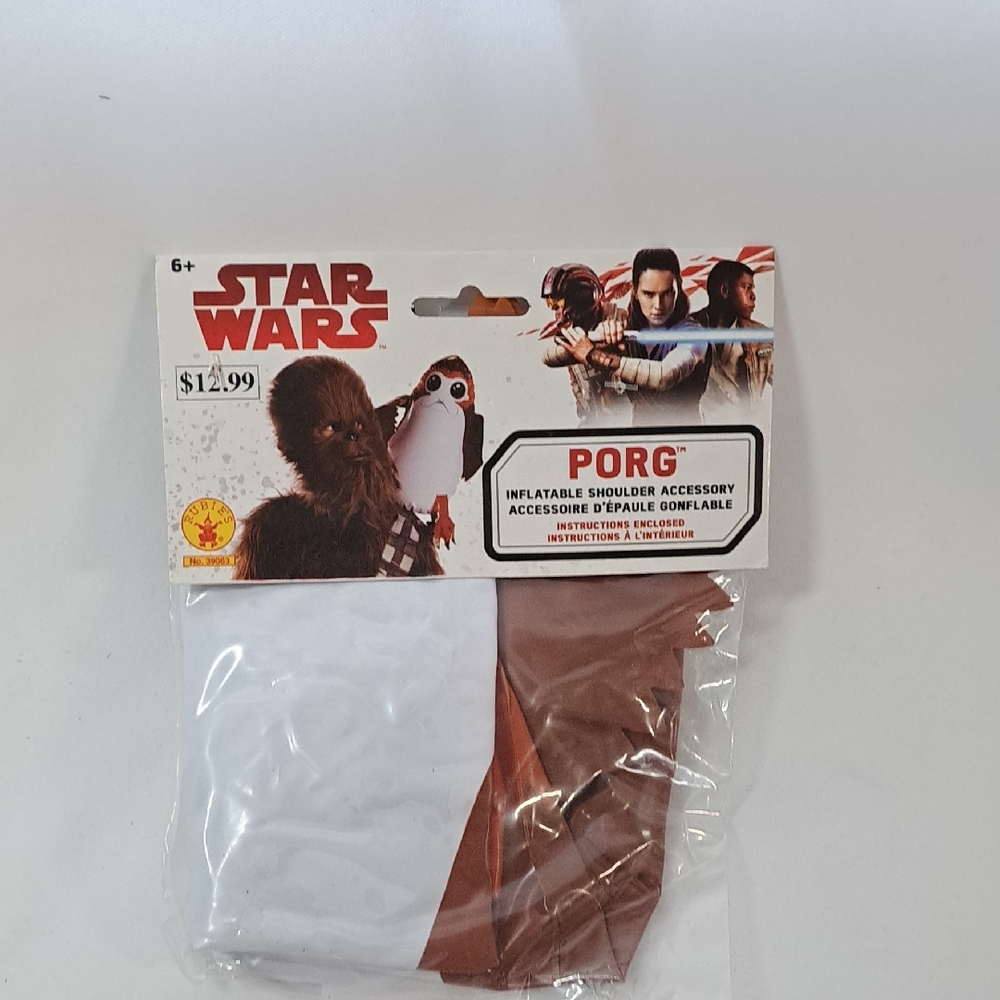 Star Wars Inflatable Porg Buddy - White and Brown